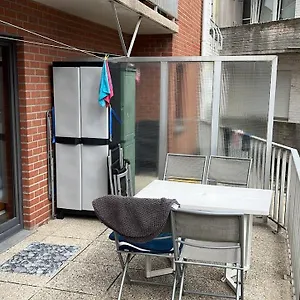 Appartement Sympa 6p Avec Garage Et Terrasse Ensoleillee Et Spacieuse A 25m De La Westende, Middelkerke